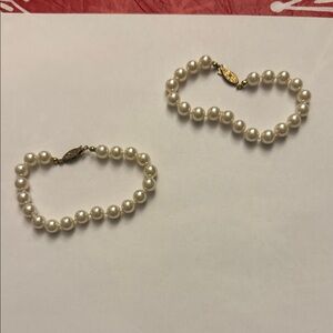 Elegant Pearl Bracelet set